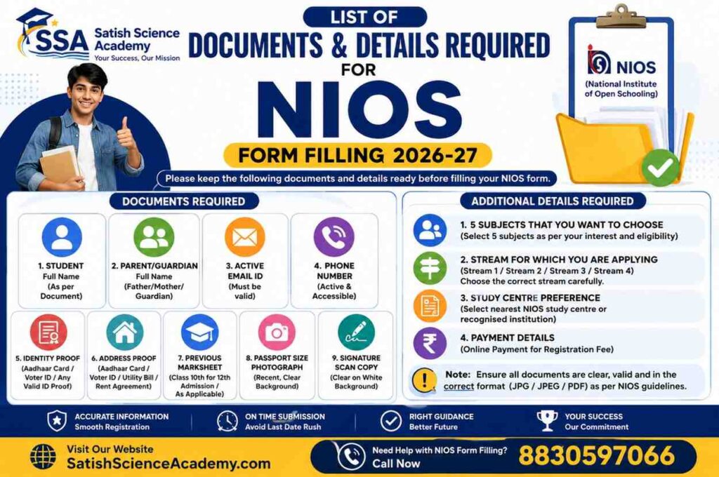 NIOS Form filling