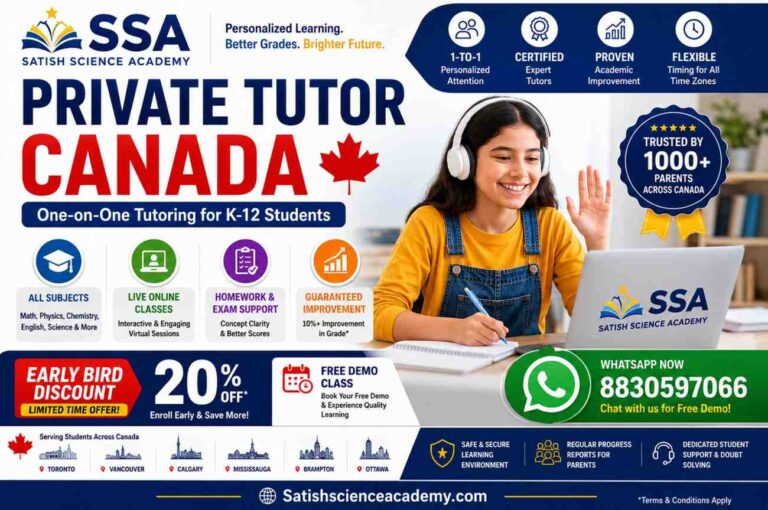 private tutor Canada