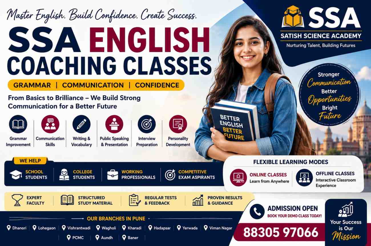 Best English Coaching Classes in Pune:Online offline