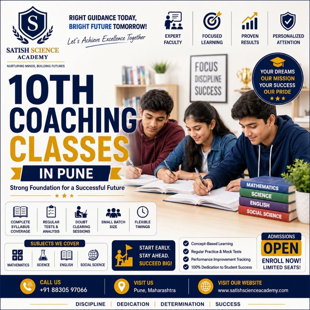 best 10th Coaching Classes in Pune